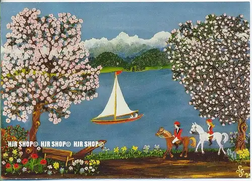 WIECHMANN – BILDKARTEN Lucy Seemann, Am Starnberger See, Nr.5100