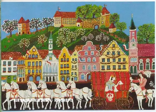 WIECHMANN – BILDKARTEN Lucy Seemann, Die Landshuter Fürstenhochzeit, Nr.5102