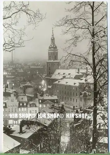 Greiz im Winter“  um 1960/1970 Ansichtskarte,  ungebrauchte Karte