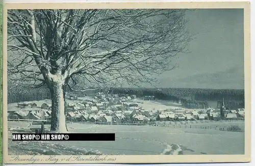 „Braunlage“  um 1930/1940 Ansichtskarte,  ungebrauchte Karte