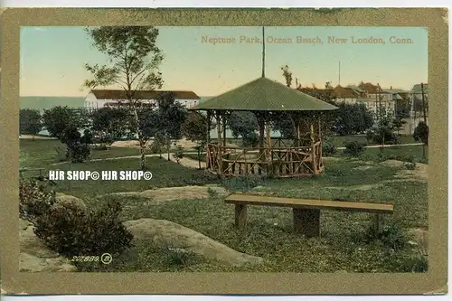 um 1900/1910  Antsichtskarte,  „Neptune Park“ mit Frankatur, Stempel,