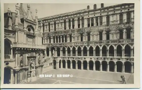 um 1920/1930 Ansichtskarte  „Venedig, Palazzo Ducale“  ungebrauchte Karte
