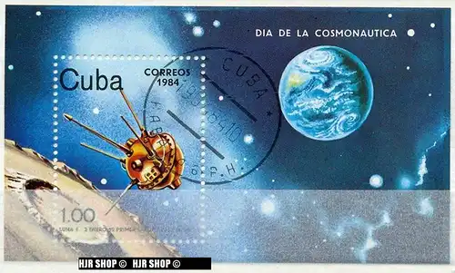 1984,Raumfahrt., BL.81 gest.