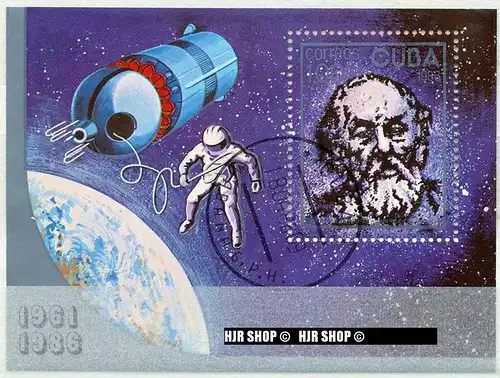 1986,25 Jahre bemannte Weltraumfahrt, BL. 94 gest.