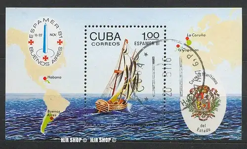 1981,ESPAMER 81, BL.70 Gest.