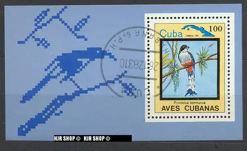 1983, Vögel, BL.80, gest.