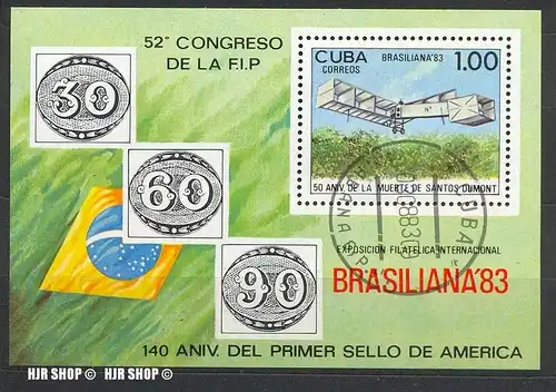 1983,  BRASILIANA 83, BL.78 gest.