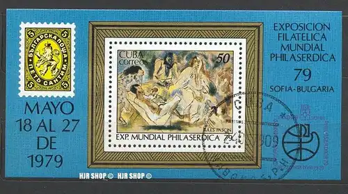 1979,  PHILASERDICA 1979, BL.59 gest.