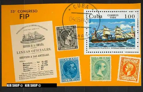 1984,ESPANA 84, BL.82 gest.