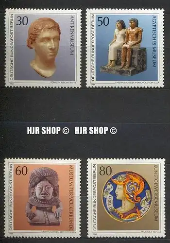 1984, Kunstschätze, 708-711**, Satz 4W