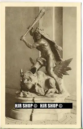 um 1940/1950 Ansichtskarte " Schloss Schönbrunn ", ungebrauchte Karte