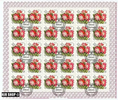 1981, 20. Mai, Blumen der Karpartenukraine, Minr.5074, gest. 30x 4. K.