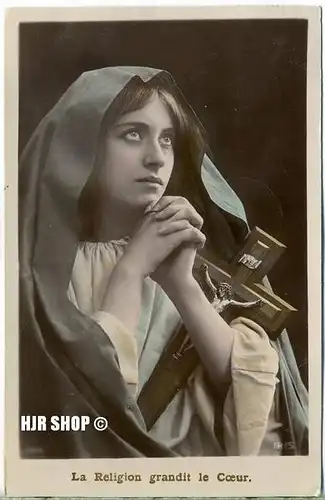 um 1900/1910 Ansichtskarte “Heilige“,  gelaufene Karte