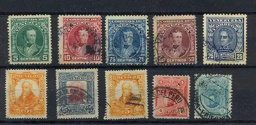 Lot Briefmarken, Südamerika