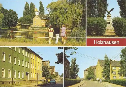 Ansichtskarte, Holzhausen