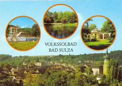 Ansichtskarte, Bad Sulza