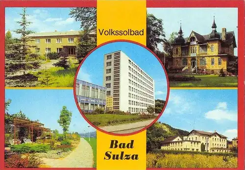 Ansichtskarte, Bad Sulza