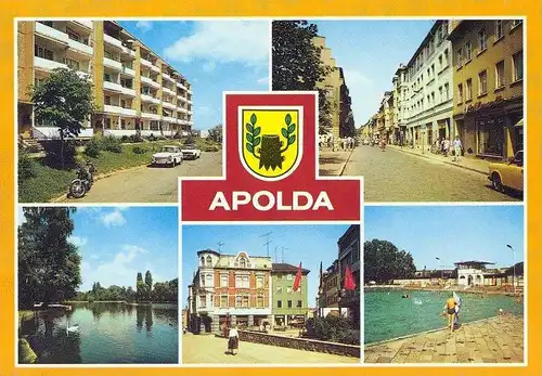 Ansichtskarte, Apolda