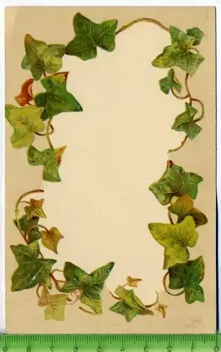 Efeuranken, Karte um 1900, ungelaufen