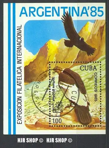 1985,Argentina 85, BL. 90 gest