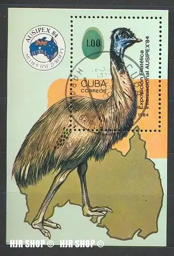 1984,Ausipex 84, MiNr. Block 85 gest