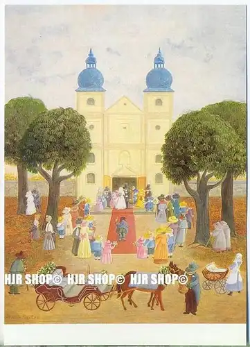 WIECHMANN – BILDKARTEN Svatava Ohme-Fiedler, Hochzeitstag, Nr.5170