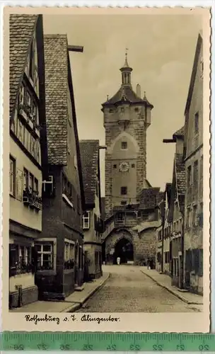 Rothenburg, Klingentor, Verlag: ----------,   Postkarte, unbenutzte Karte, Maße: 14 x 9 cm, Erhaltung: I-II,
