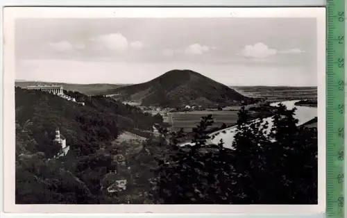 Walhalla mit Donautal 1953, Verlag: ------------,  POSTKARTE, Frankatur,  Stempel, REGENSBURG 22.12.53