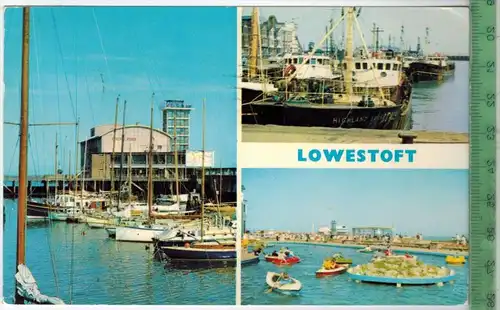 Lowestoft, Yacht Basin 1979, Verlag: ------------,  POSTKARTE, Frankatur,  Stempel, Erhaltung: I-II,