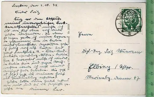 Halberstadt Dom 1934Verlag:  ------------, Postkartemit  Frankatur, mit Stempel, 2.10.1934Erhaltung: I-II, Karte