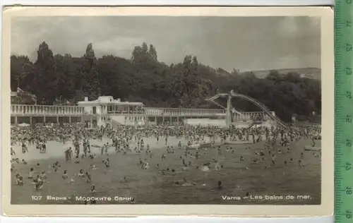 AK Varna -  Les bains de mer.