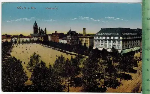 Cöln a. Rh.-Neumarkt  1917 -