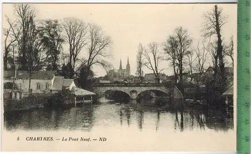 Chartres-Le Pont Neuf.