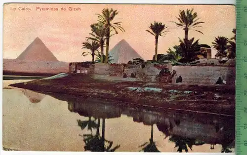 Le Caire, Pyramides de Gizeh
