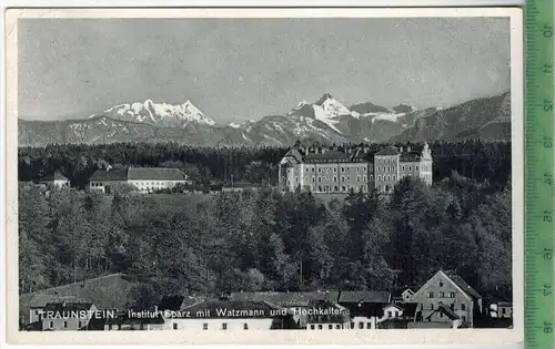 Traunstein, Institut Sparz- 1932 -