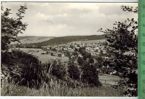 Cursdorf, Blick vom Kirchberg zum Fröbelturm - 1977 -