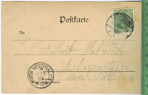 Bückeburg, Residenzschloss 1903  -