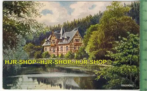 Wiro, Finkenmühle  ,KK. 1916- Verlag: ------, POSTKARTE- mit Frankatur, mit  Stempel, MELLENBACH  5.5.16