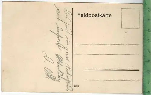 Unterstände an der Westfront, Verlag: ---------,  POSTKARTE, Erhaltung: I-II, Rückseite beschrieben