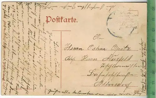 Gremsmühlen, Partie i. Steinbusch, Verlag: Julius Simonsen, Oldenburg,  POSTKARTE-ohne Frankatur. mit Stempel,