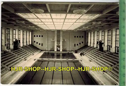 Rostock, Hallenschwimmbad Neptun 1960, Verlag: Ilse Lemmrich, Rostock,  POSTKARTE, Erhaltung: I-II, unbenutzt