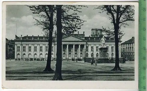 Kassel - Landesbibliothek, Verlag: Trude Schaumlöffel, Schocketal-Kassel, POSTKARTE, Erhaltung: I-II, unbenutzt