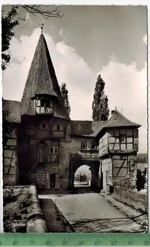 Iphofen, Gasthaus Zum Goldenen Kreuz, Verlag: Kohlbauer, Pfronten/Allgäu, POSTKARTE, Erhaltung: I-II,