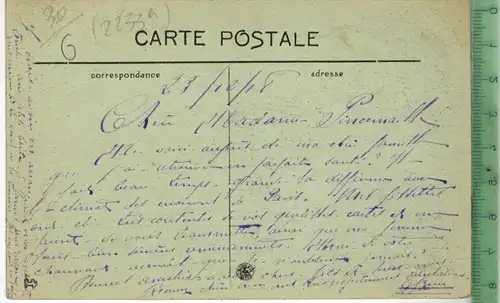 Almargues-la Mairie et la Poste 1918, Verlag: ---, POSTKARTE ohne Frankatur, ohne Stempel  23.12.18, Erhaltung: I-II,