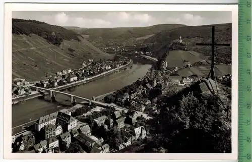 Kochem an der Mosel mit Pinnerkreuz, Verlag: Schöning & Co., Lübeck, POST KARTE, Erhaltung: I-II, unbenutzt,
