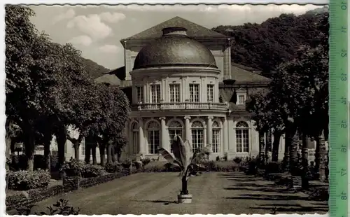 Bad Ems- Kurhaus 1960, Verlag: A. Mauthe, POSTKARTE mit Frankatur, mit  Stempel  BAD EMS,   30.9.60, Erhaltung: I-II,