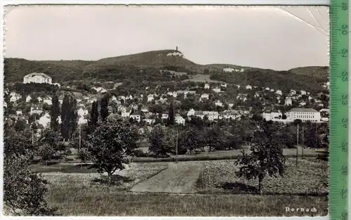 Dornach  1952, Verlag: Wehrli AG, Zürich, POSTKARTE mit Frankatur,  mit  Stempel,  ARLESHEIM  18.III.52 nach SCHWERIN