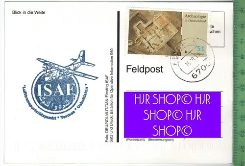 Usbekistan-Feldpost 2013, Verlag: --------,  FELDPOSTKARTE mit Frankatur,  mit  Stempel 15.10.13, Erhaltung: I-II,