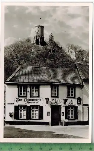 Bad Godesberg, Zur Lindenwirtin um 1950/1960,  Verlag: Hans Andres, Hamburg, POSTKARTE,   Erhaltung: I-II