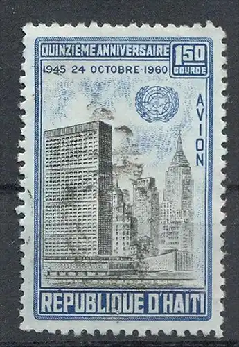 Haiti,1960, MiNr.647,Gest.  Zustand: I-II